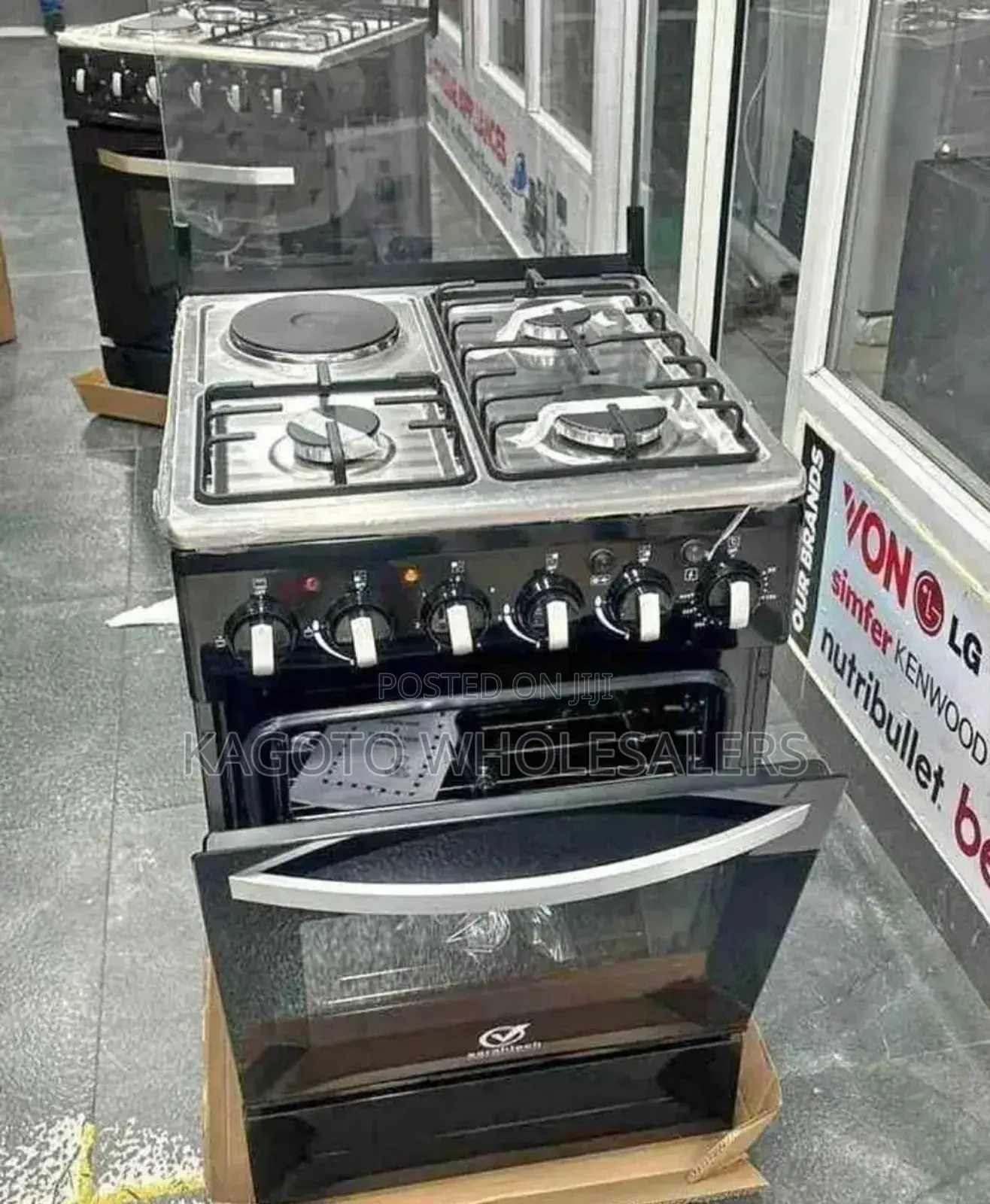 Sarahtech 3+1 50 by 55 Standing Cooker