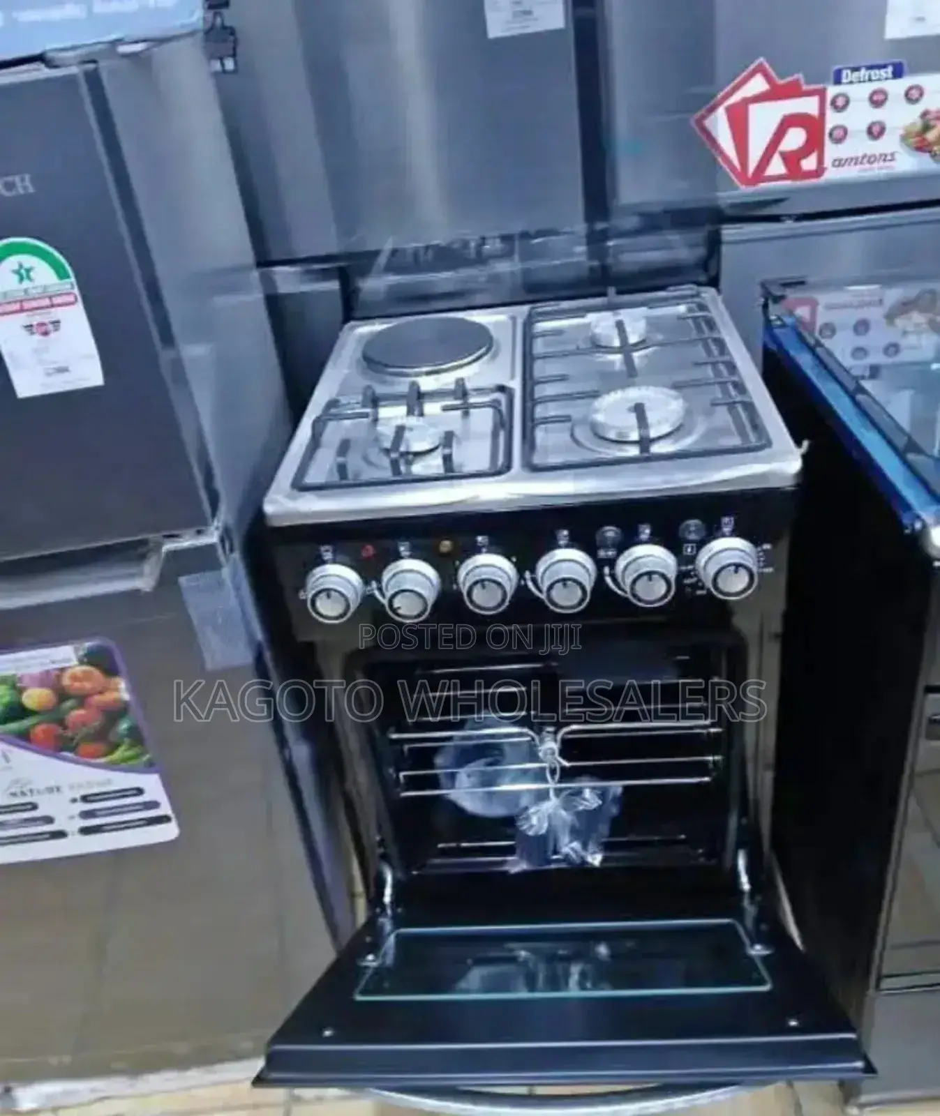 3+1 Gas Cooker Sarahtech 50 by 55 S-5