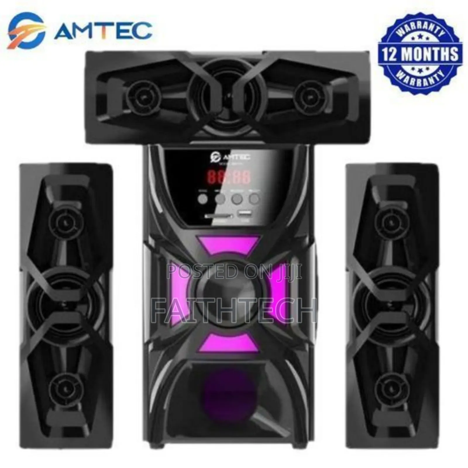 Amtec 3.1ch Bluetooth Sub-Woofer System