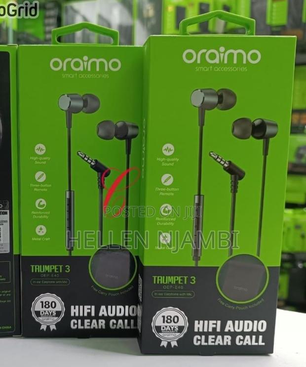Oraimo Trumpet 3 E40 in Ear Earphone With Mic - main view