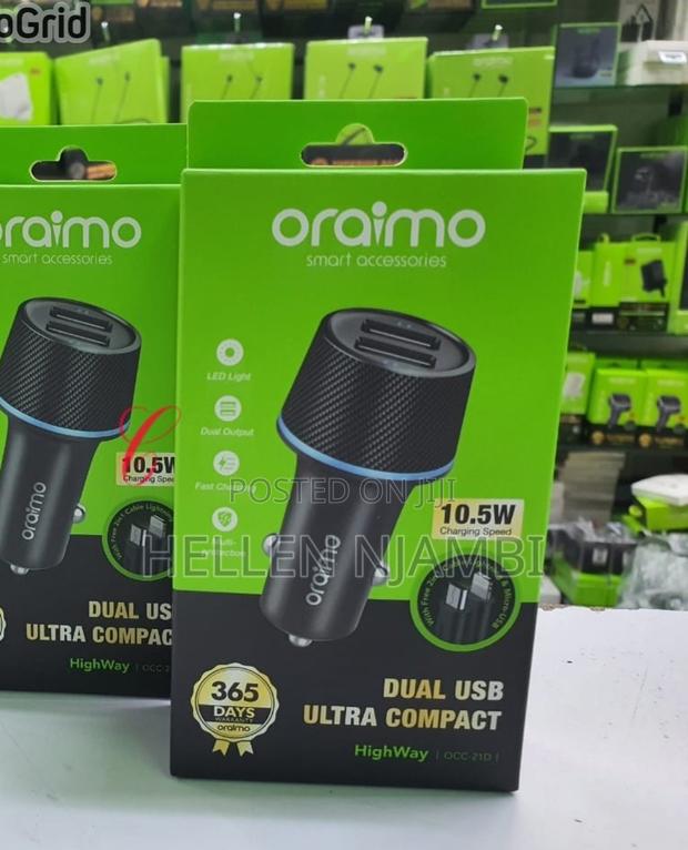 Oraimo Highway Occ-21dml Car Charger With Micro Usb - thumbnail 3