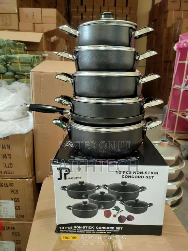 10 Pieces Jp Non Stick Cookware Set