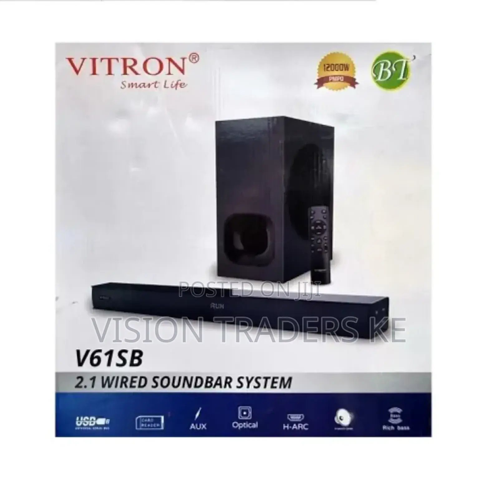 Vitron V61sb 2.1ch Wireless Subwoofer