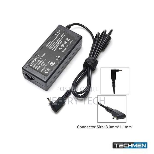 Acer 19v 3.42a 65w Chrombook Slim Pin Laptop Charger - main view