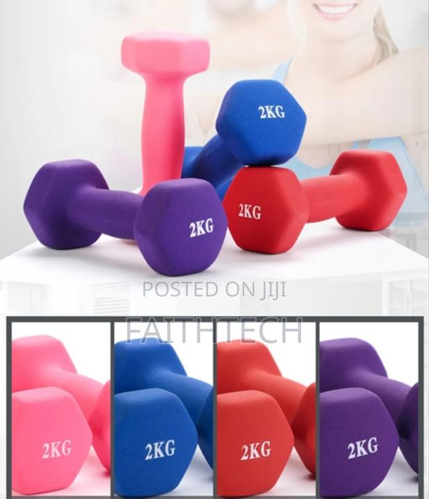 Neoprene Coated Dumbell Set(Packed In A Case)
