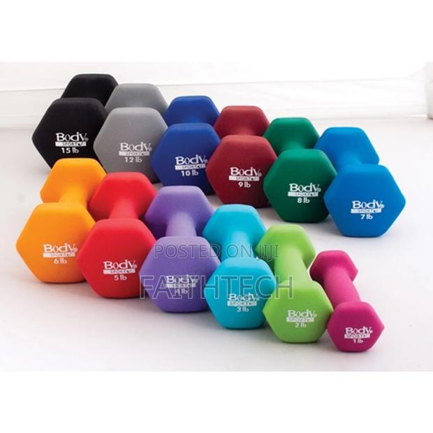 Neoprene Coated Dumbell Set(Packed In A Case) - thumbnail 2