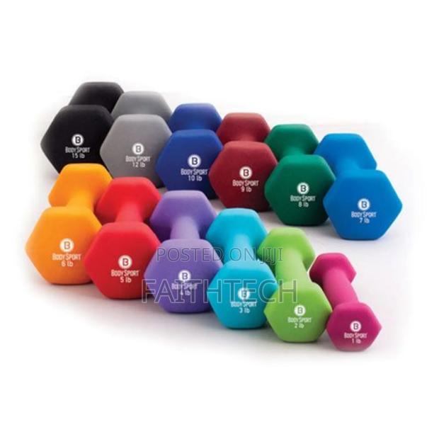 Neoprene Coated Dumbell Set(Packed In A Case) - thumbnail 3