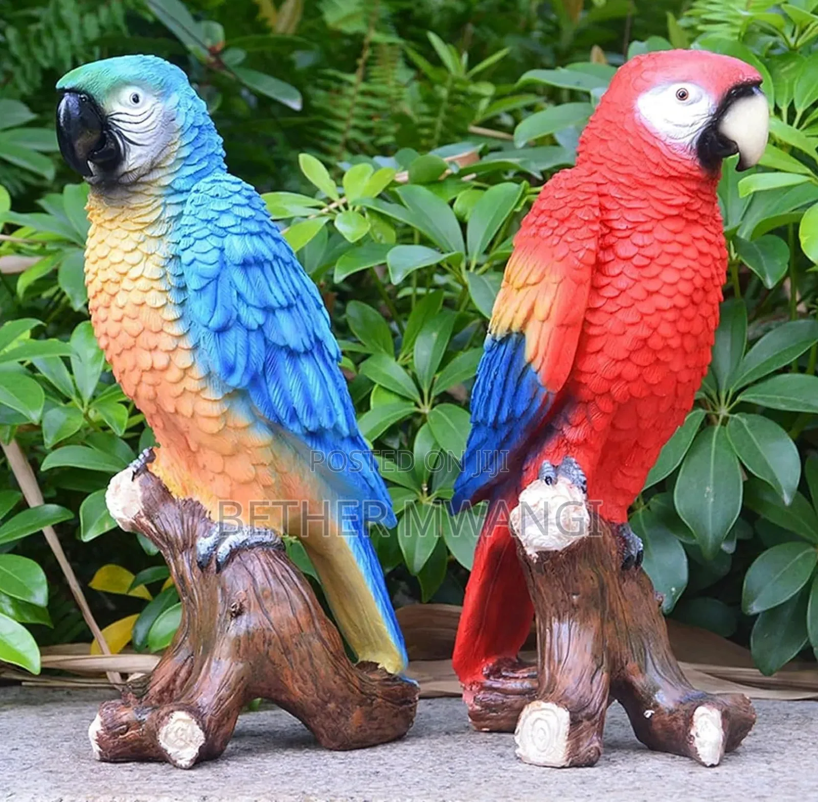 Parrot Resin Statue In Kenya