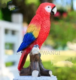 Parrot Resin Statue In Kenya