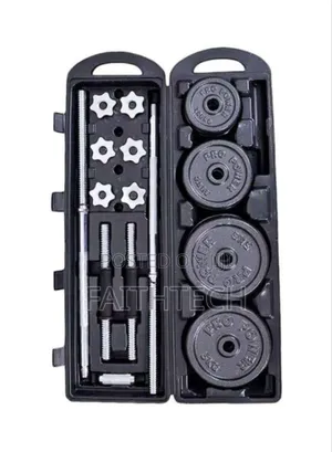 *50kg/York Barbell And Dumbbell Set