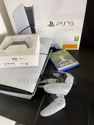 Unboxed Ps5 Slim With All Accessories on Board.