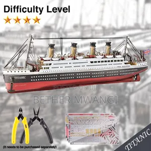 3d Metal Puzzle of the Titanic in Kenya