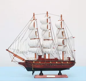 Vintage Sailing Ship Model Statue in Kenya