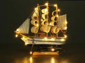Led Small Wooden Fishing Boat in Kenya