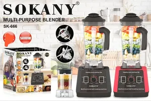 *2 In 1 Sokany Commercial Blender(Sk-666)