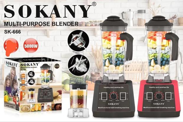 *2 In 1 Sokany Commercial Blender(Sk-666) - main view