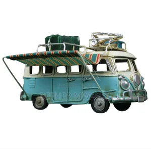 Camper Van Model- Beach Bus Vintage Rv Vehicle