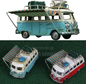 Camper Van Model- Beach Bus Vintage Rv Vehicle