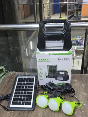 Dat Solar Light/Home Lighting System 3bulb+Torch