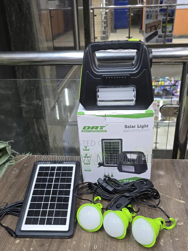 Dat Solar Light/Home Lighting System 3bulb+Torch
