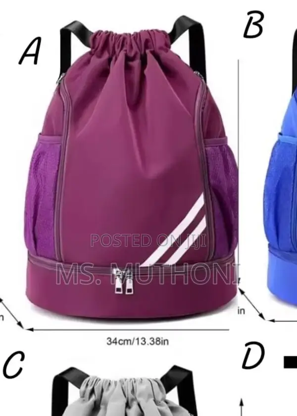Quality Gym / Hiking / Sports Drawstring Bag*
