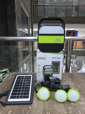 Dat Solar Light/Home Lighting System 3bulb+Torch Save Power