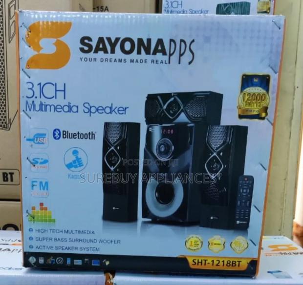 *Sayona Woofer 3.1 12000w SHT 1218