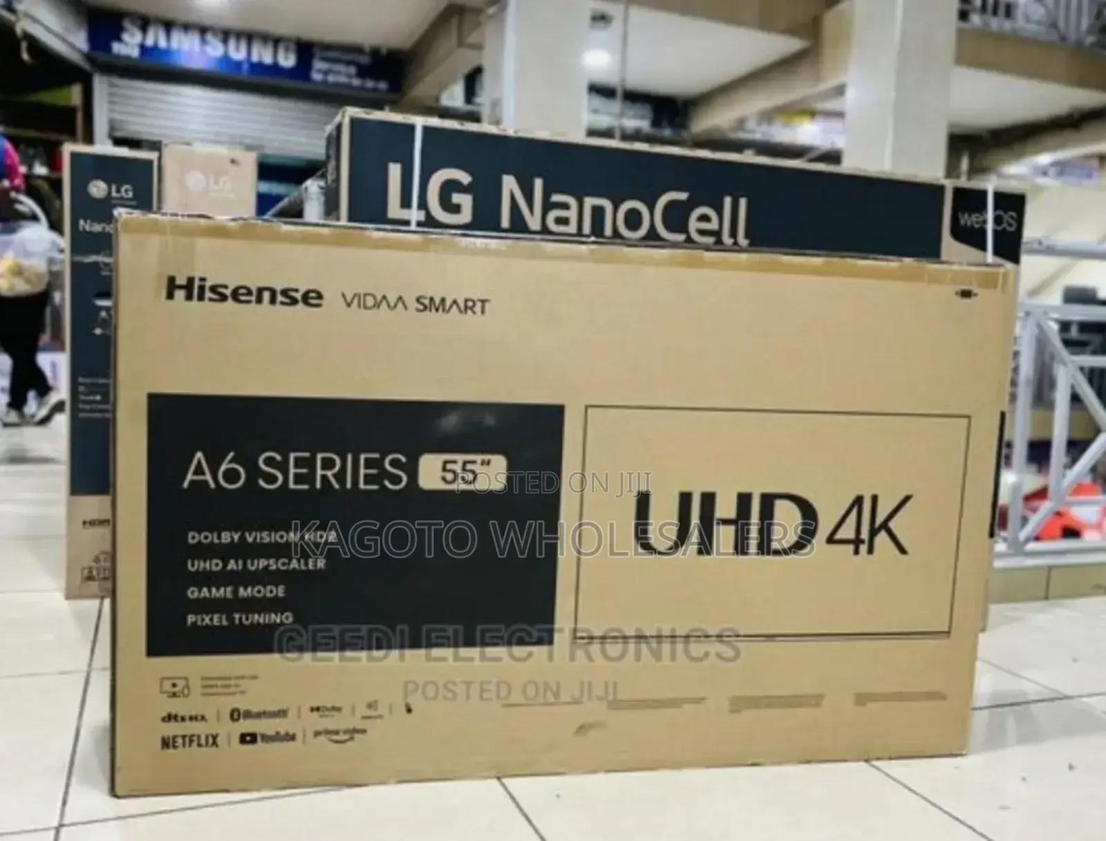 Hisense 50inches Smart Android Tv