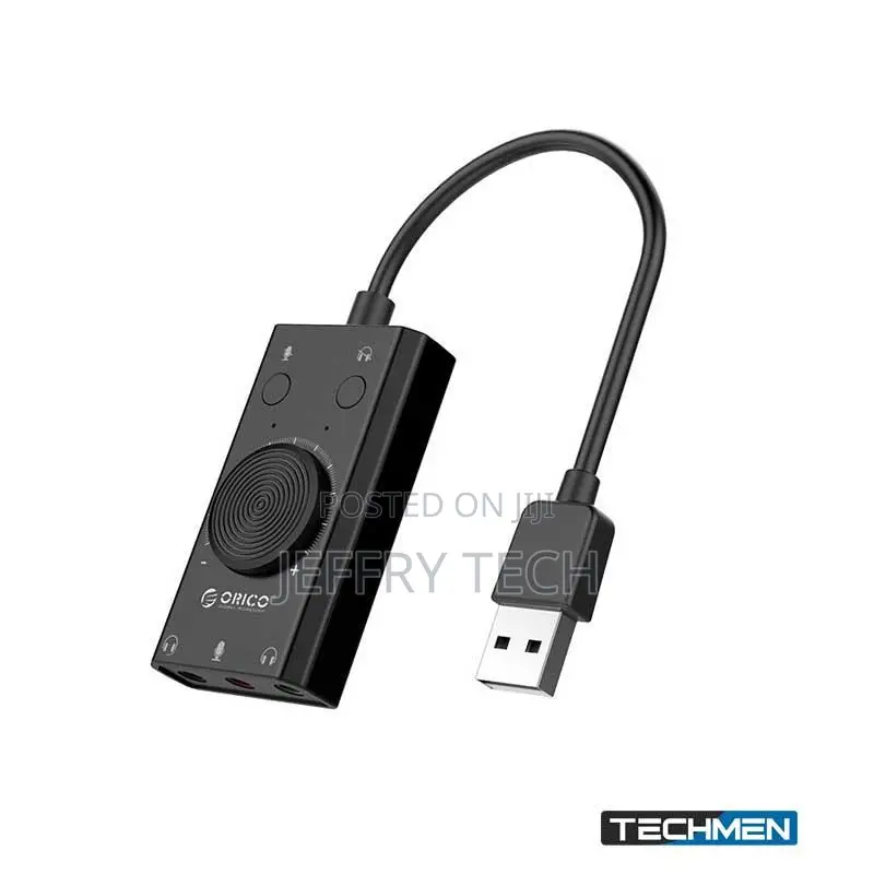 Orico Sc2-Bk-Bp Multifunction Usb External Sound Card