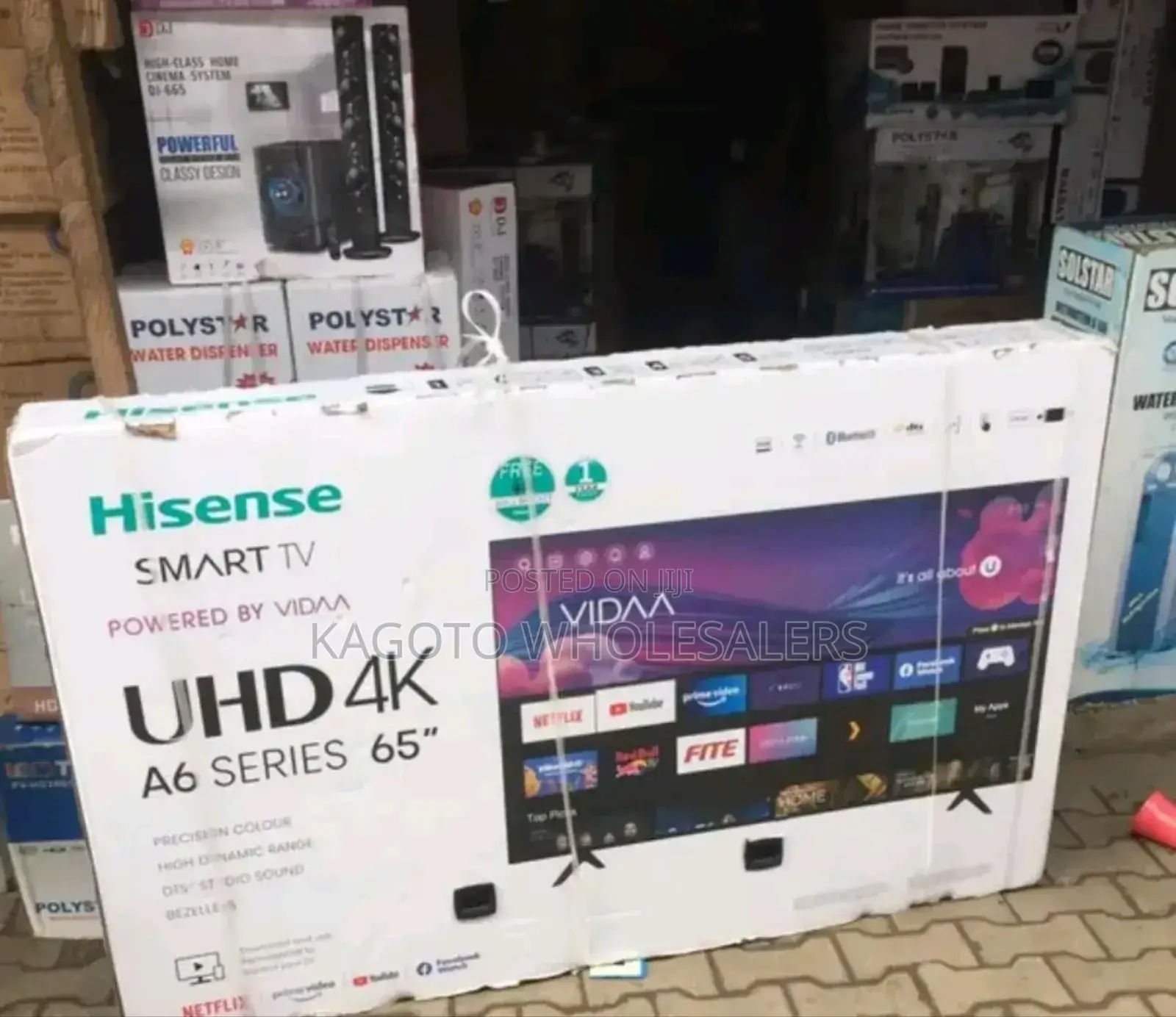 Hisense 65inches Smart Android Tv