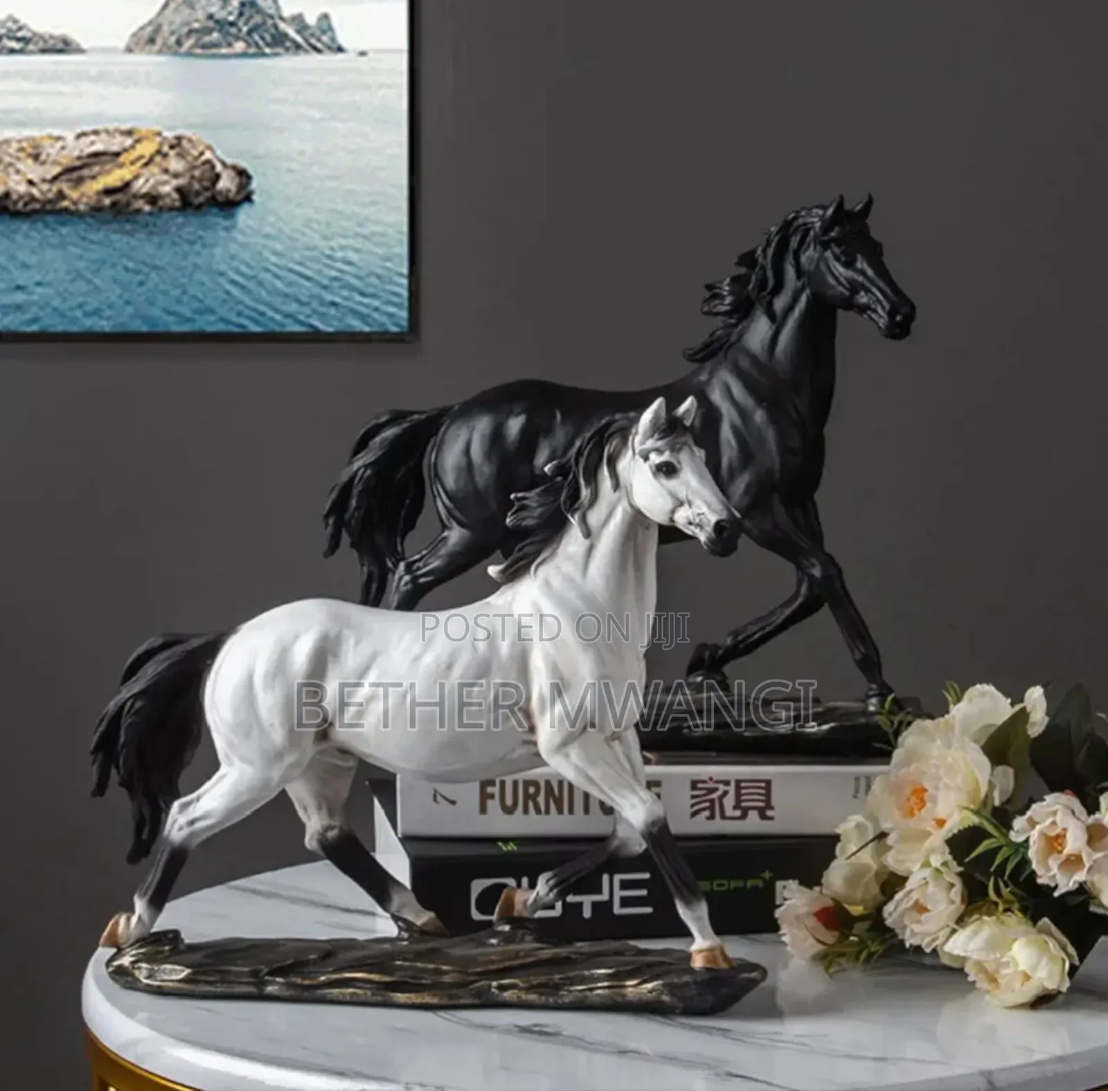 Horse Resin Statue in Kenya