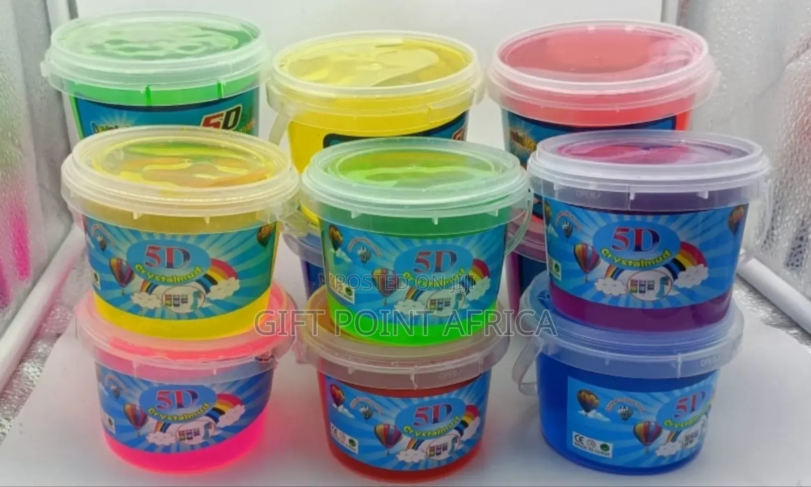 5d Crystal Slimes Mud For Kids