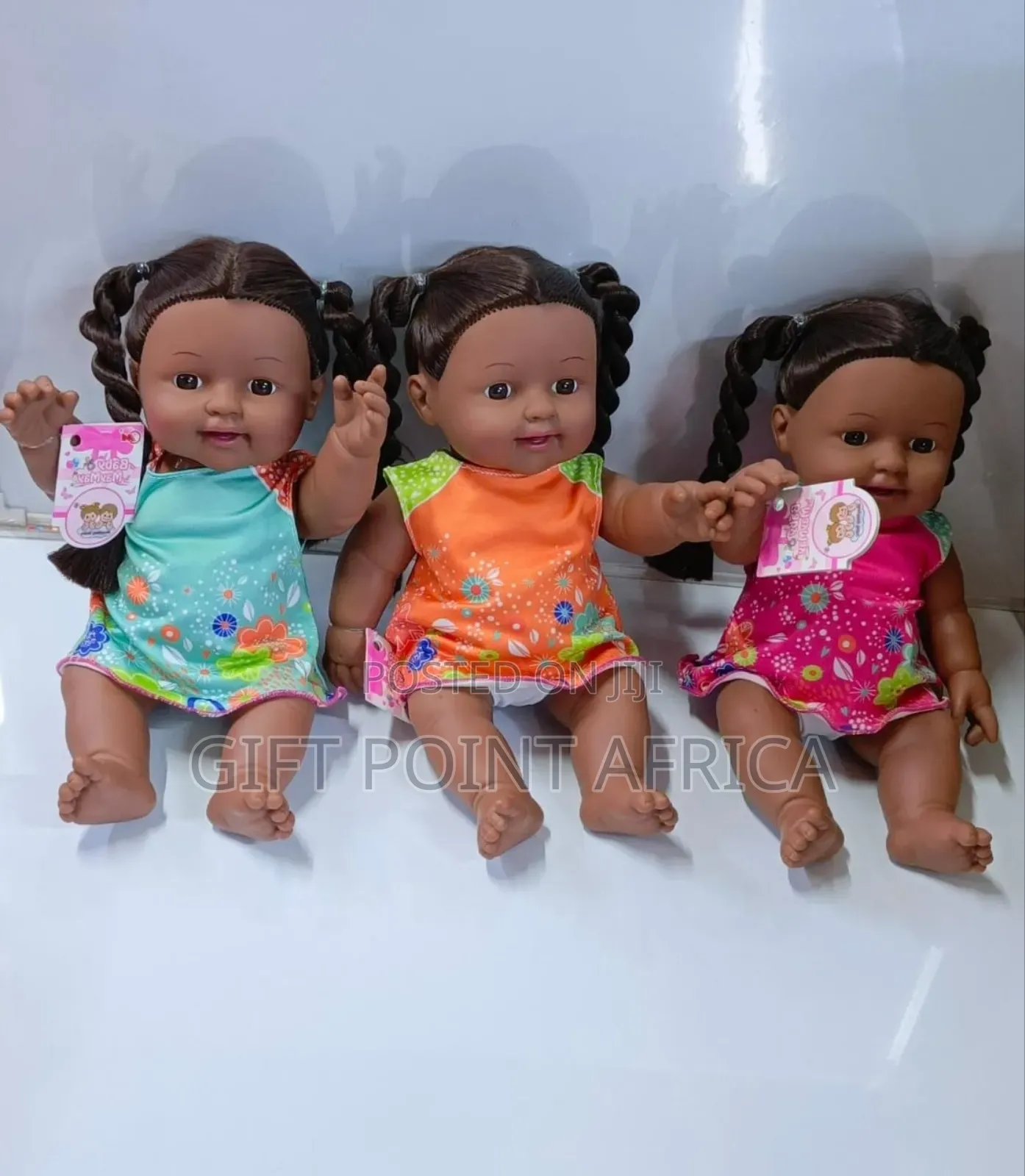 30cm Silicone African Dolls For Kids