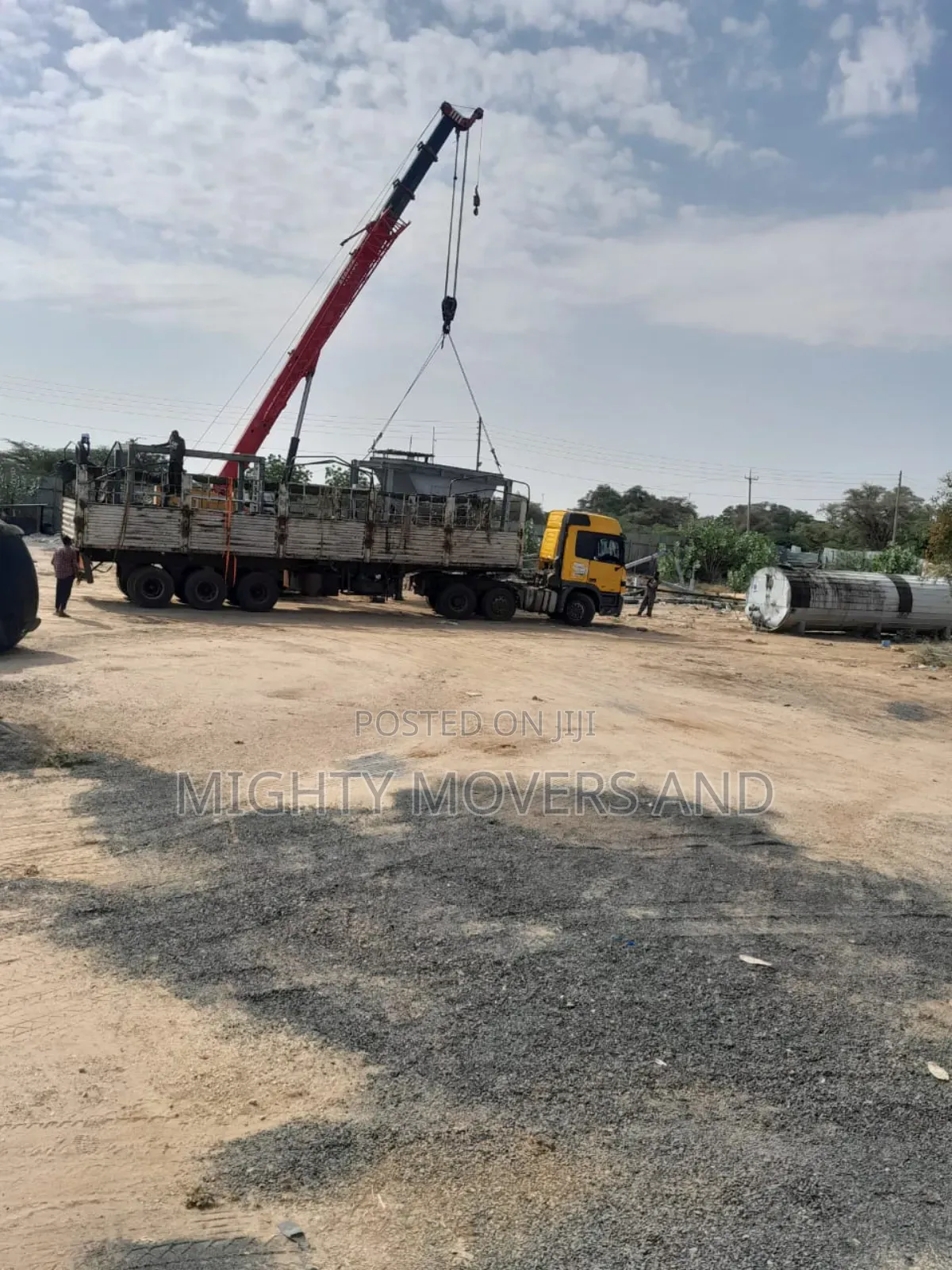 High Sided Trailer for Transport of Loose Cargo Available