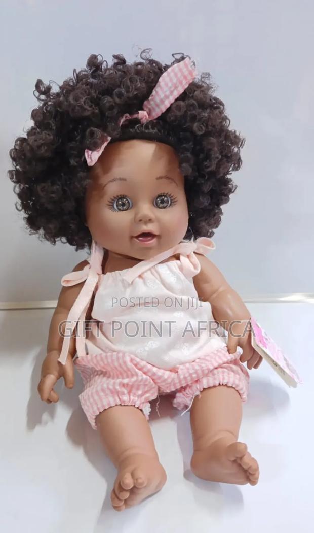 Silicone 30cm African Dolls - main view