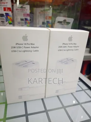 Apple 14 Pro Max
25w Usb-C Charger Usb-C to Lightning Cable