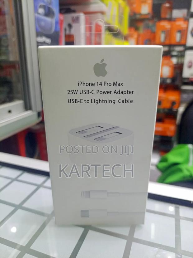 iPhone 14 Pro Max
25w Usb-C Power Adapter
Fast Charging - thumbnail 2