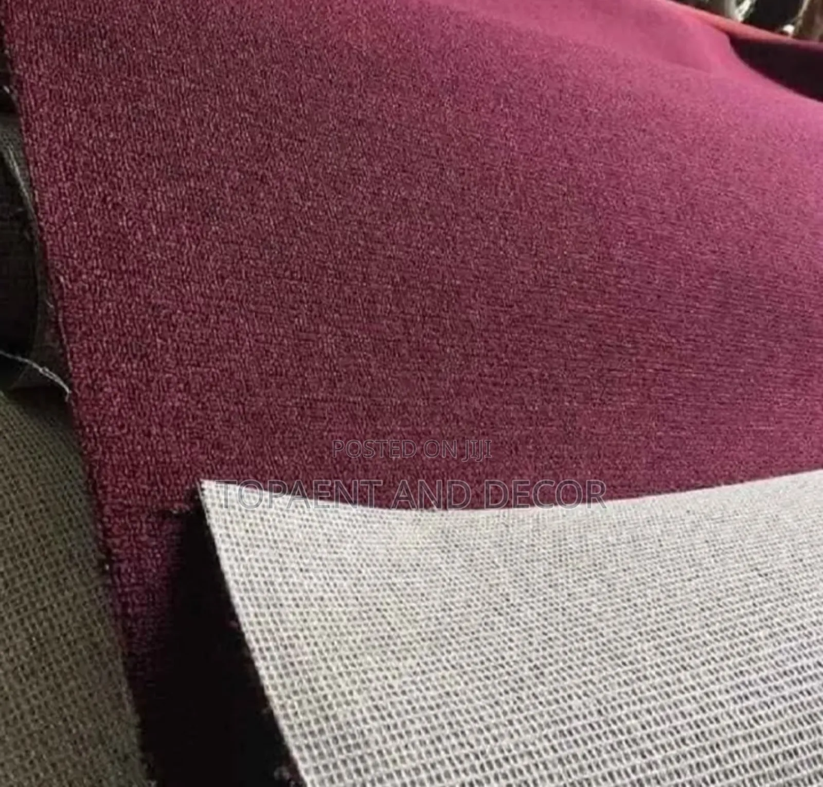 Maroon Delta Wall to Wall Carpet
