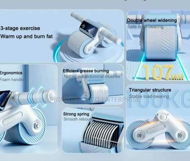 Fitness Ab Roller Coaster Wheel Core Roller