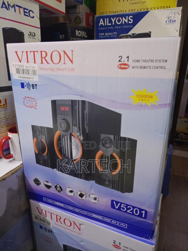 Vitron V5201 10000w Sound System Fm Usb Bluetooth
