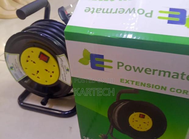 Powermate 50metres 1mm Cable Reel/ Extension Reel