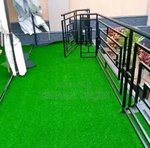 All Green Artificial Green Grass Carpet