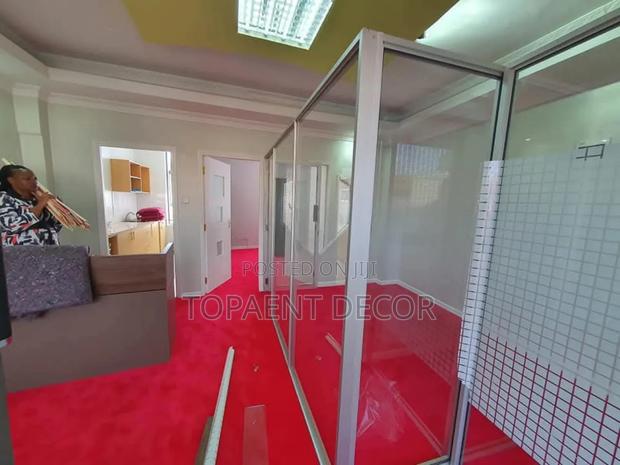Pure Red Office Floor Red Vip Wall To Wall Carpets - main view