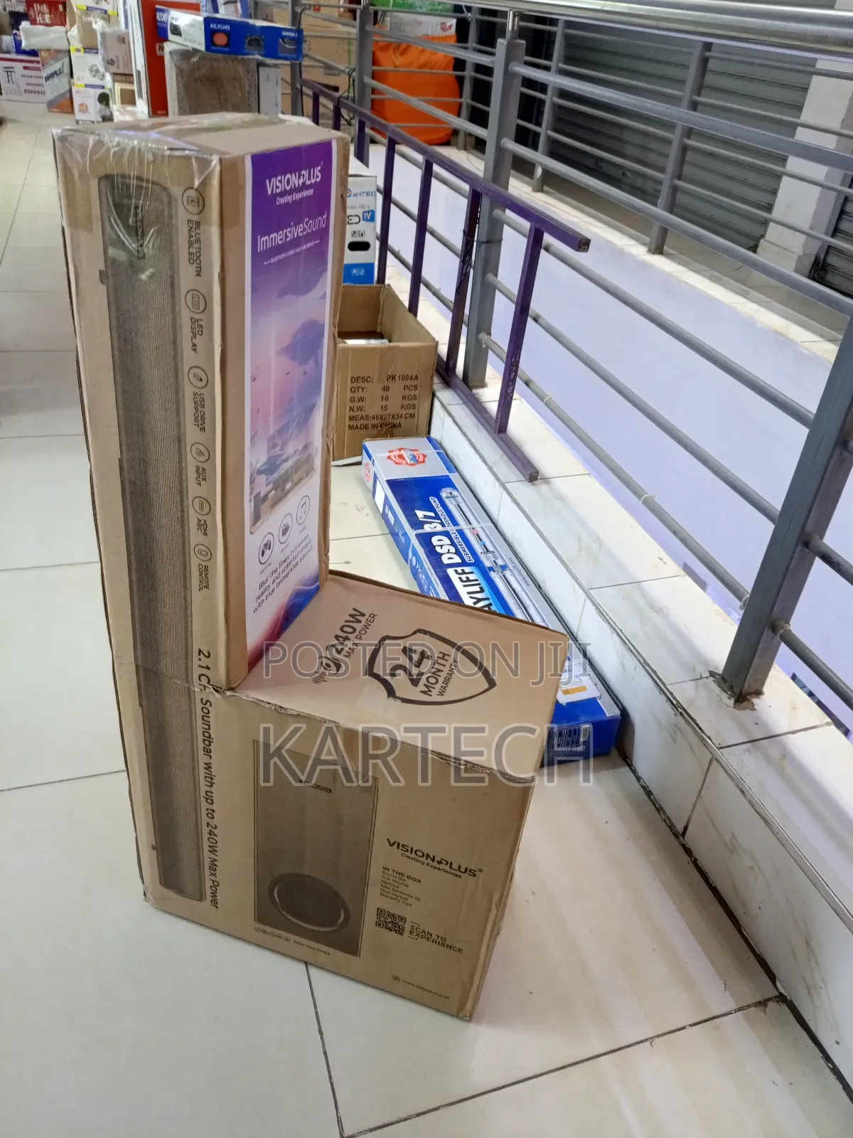 Vision Plus Vp2111 2.1 Ch Soundbar 240w