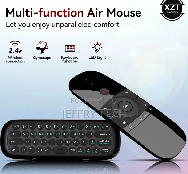 W1s 2.4g Air Mouse Remote Control Built-in 6-Axis Gyroscope