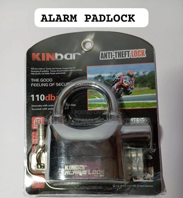 Alarm Padlock - main view