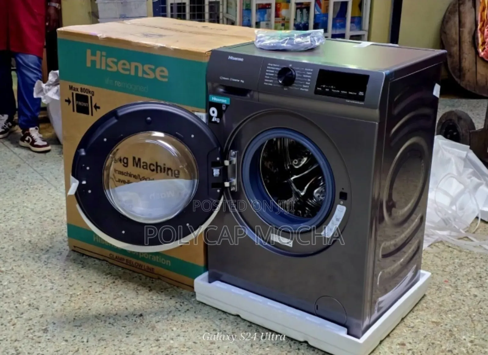 Hisense 9kg Wash and Spin Front Load Washing Machine