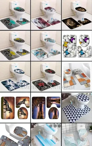 3 in 1 Toilet Mats