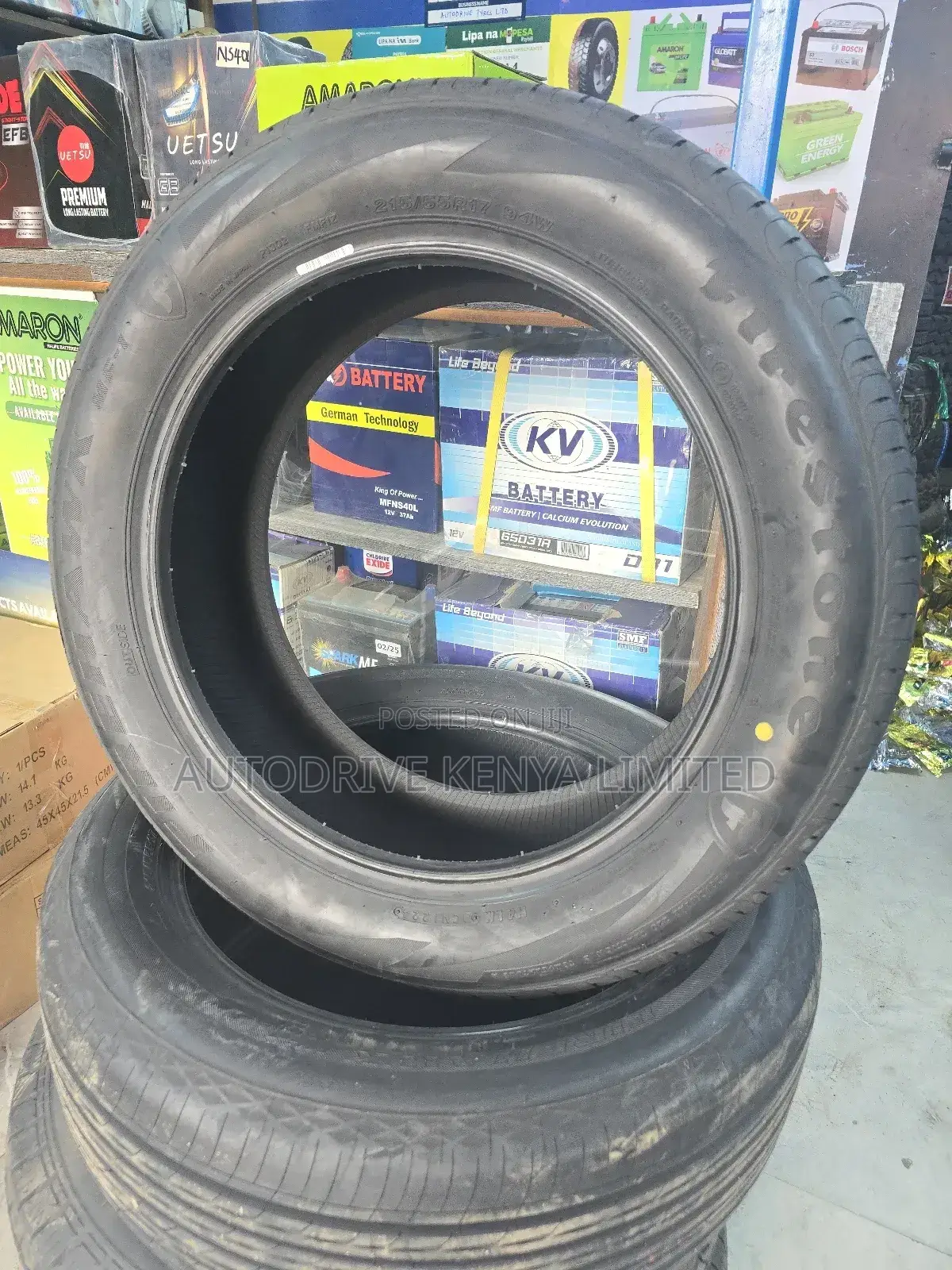 215/55r17 Firestone Tire