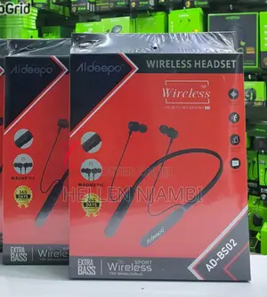 Aldeepo Ad-Bs02 Magnetic Wireless Sports Neckband